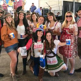 a group of people posing for a photo