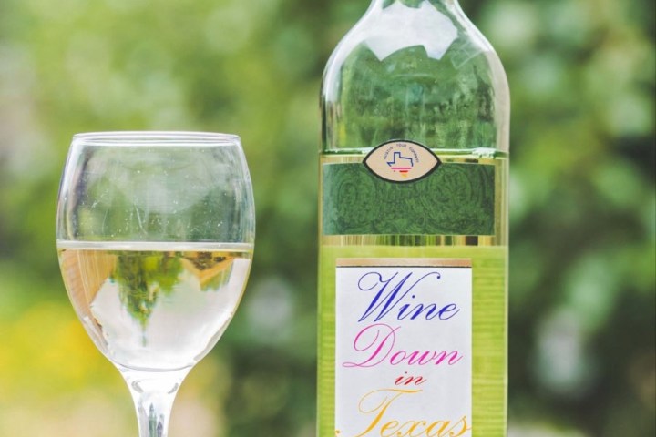 a bottle of wine on a table